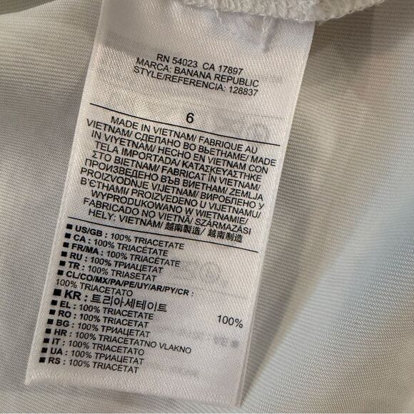 Banana Republic Twill Tie Front Dress - Picture 5 of 7